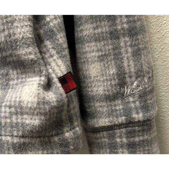Women’s Woolrich Frost Hunt Full Zip White And Grey Size Large‎ - Picture 2 of 5